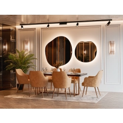 Zestaw luster organicznych z podświetleniem- SODALIT LED